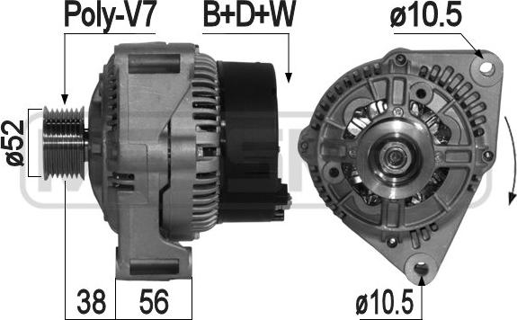 ERA 209091A - Генератор autospares.lv