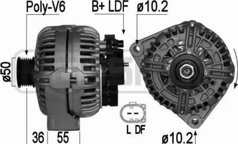 ERA 209049 - Генератор autospares.lv