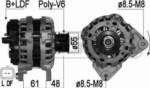 ERA 209056 - Генератор autospares.lv