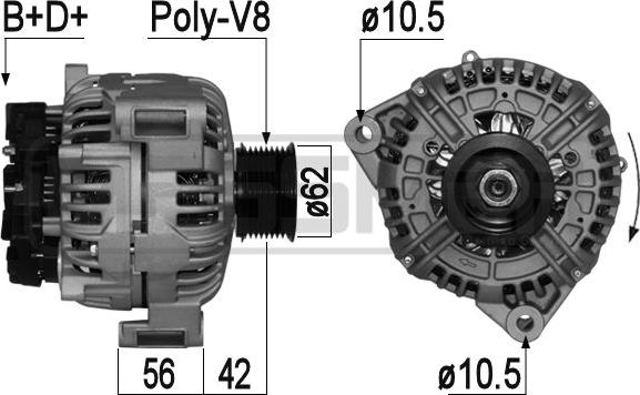 ERA 209060A - Генератор autospares.lv