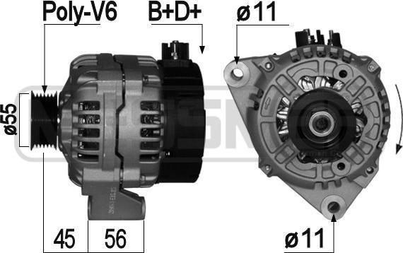 ERA 209063A - Генератор autospares.lv