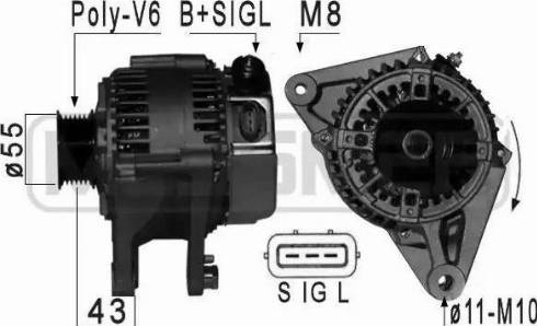 ERA 209003 - Генератор autospares.lv