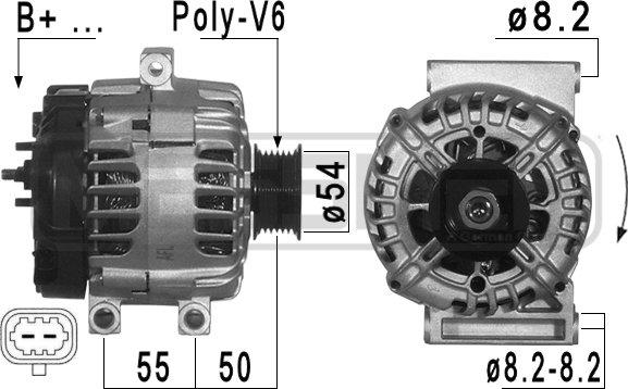 ERA 209012 - Генератор autospares.lv