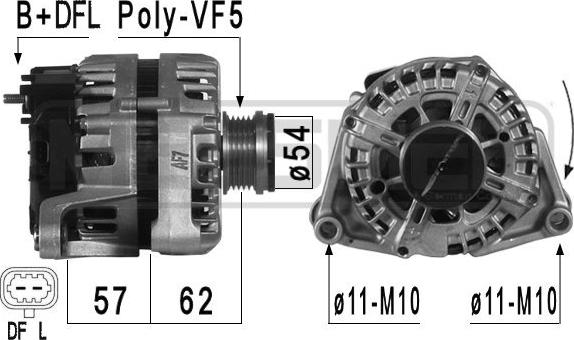 ERA 209089 - Генератор autospares.lv