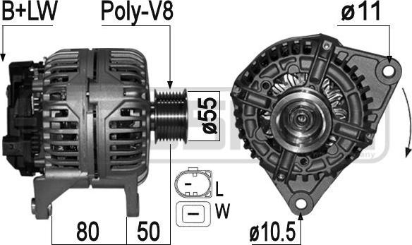 ERA 209084 - Генератор autospares.lv