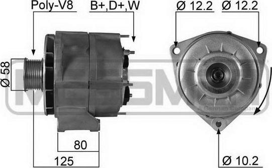 ERA 209021 - Генератор autospares.lv