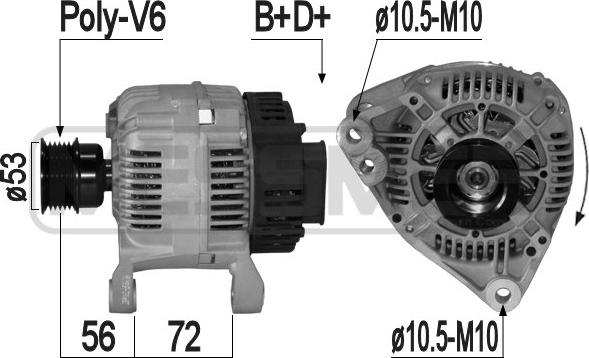 ERA 209162A - Генератор autospares.lv