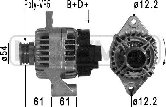 ERA 209105 - Генератор autospares.lv