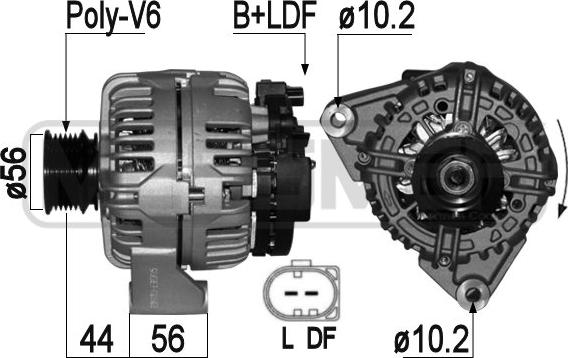 ERA 209103A - Генератор autospares.lv