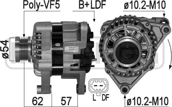 ERA 209130 - Генератор autospares.lv