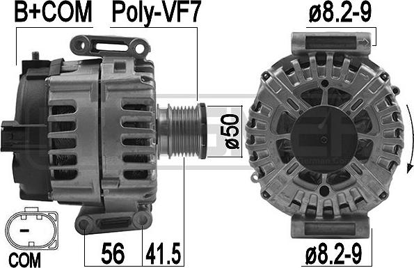 ERA 209177 - Генератор autospares.lv