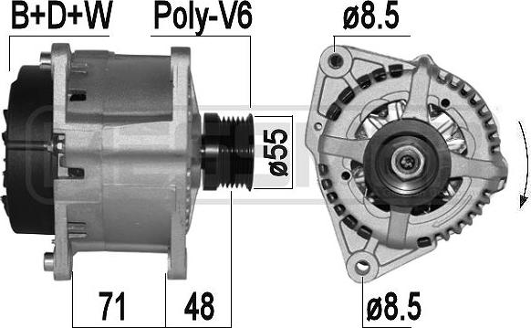 ERA 209390A - Генератор autospares.lv