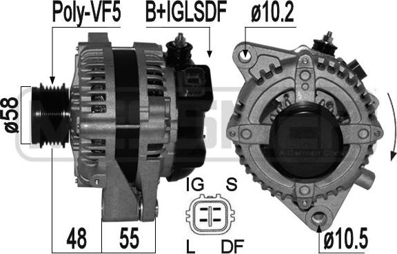 ERA 209346A - Генератор autospares.lv