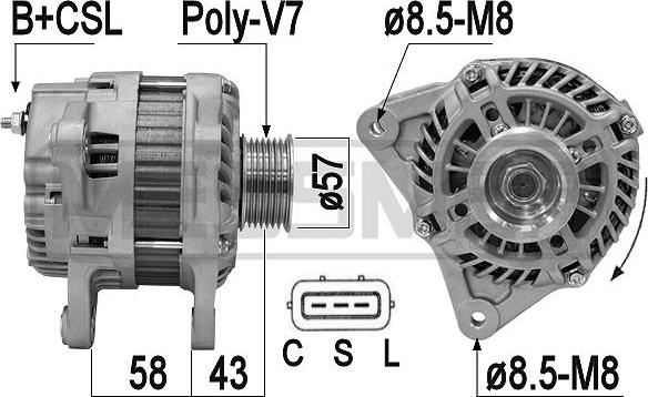 ERA 209347A - Генератор autospares.lv