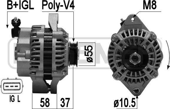 ERA 209367A - Генератор autospares.lv