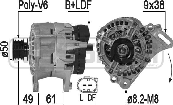 ERA 209303A - Генератор autospares.lv