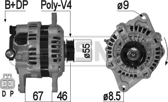 ERA 209310A - Генератор autospares.lv