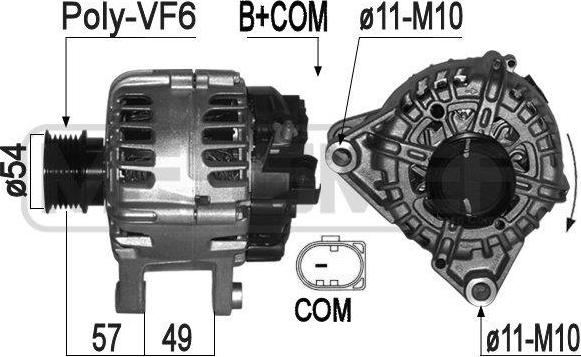 ERA 209317A - Генератор autospares.lv