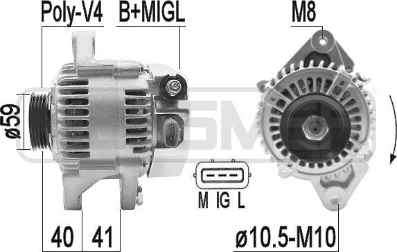 ERA 209371A - Генератор autospares.lv