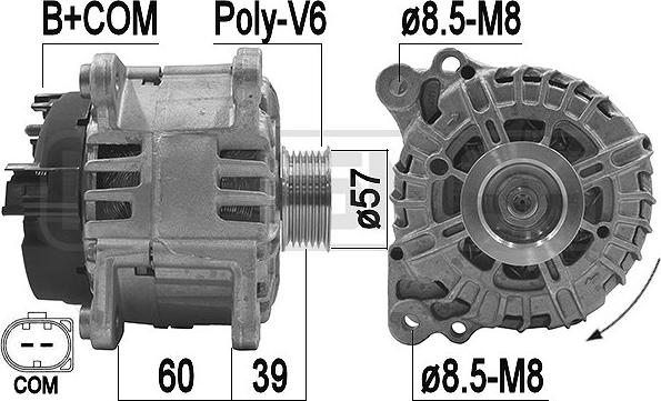 ERA 209269 - Генератор autospares.lv