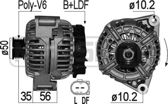 ERA 209214A - Генератор autospares.lv