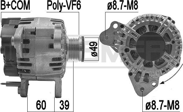 ERA 209218A - Генератор autospares.lv