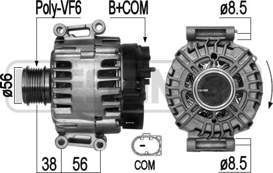 ERA 209286 - Генератор autospares.lv