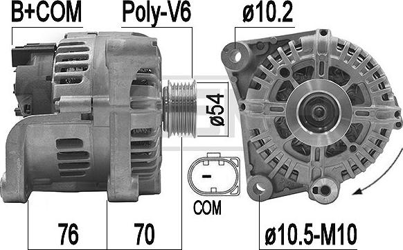 ERA 209229 - Генератор autospares.lv