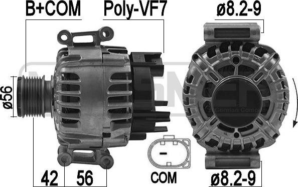 ERA 209220 - Генератор autospares.lv