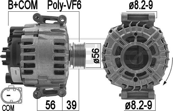 ERA 209227 - Генератор autospares.lv