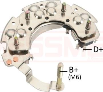 ERA 215945 - Выпрямитель, диодный мост, генератор autospares.lv