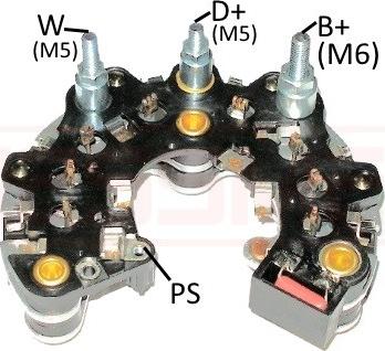 ERA 215968 - Выпрямитель, диодный мост, генератор autospares.lv