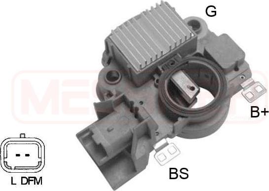 ERA 215556 - Регулятор напряжения, генератор autospares.lv