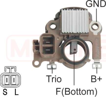 ERA 215563 - Регулятор напряжения, генератор autospares.lv