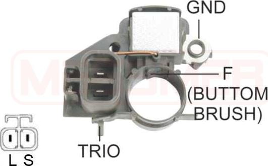 ERA 215520 - Регулятор напряжения, генератор autospares.lv