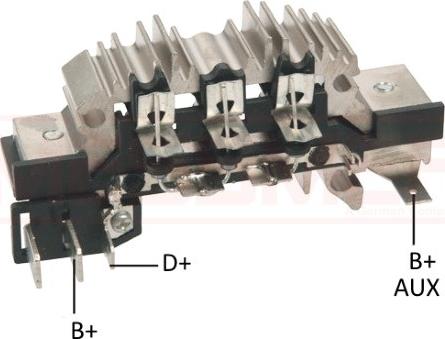 ERA 215862 - Выпрямитель, диодный мост, генератор autospares.lv