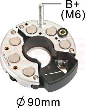 ERA 215318 - Выпрямитель, диодный мост, генератор autospares.lv