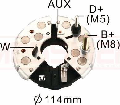 ERA 215331 - Выпрямитель, диодный мост, генератор autospares.lv