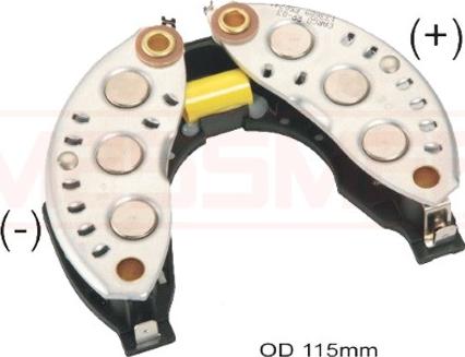 ERA 215747 - Выпрямитель, диодный мост, генератор autospares.lv