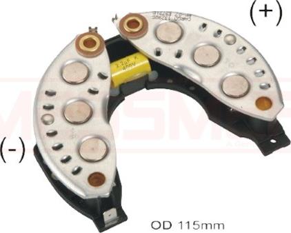 ERA 215750 - Выпрямитель, диодный мост, генератор autospares.lv