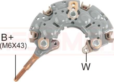 ERA 215703 - Выпрямитель, диодный мост, генератор autospares.lv