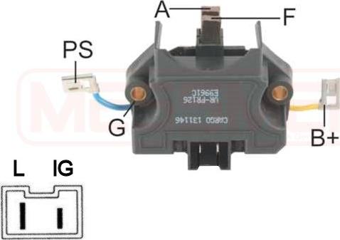 ERA 215735 - Регулятор напряжения, генератор autospares.lv