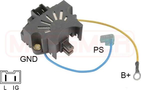 ERA 215736 - Регулятор напряжения, генератор autospares.lv