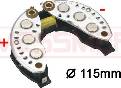 ERA 216177 - Выпрямитель, диодный мост, генератор autospares.lv