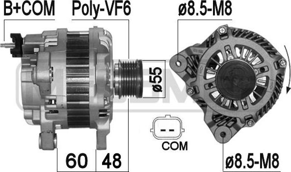 ERA 210996A - Генератор autospares.lv