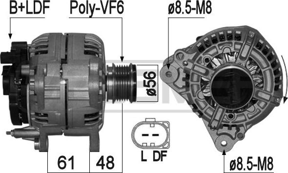 ERA 210944A - Генератор autospares.lv