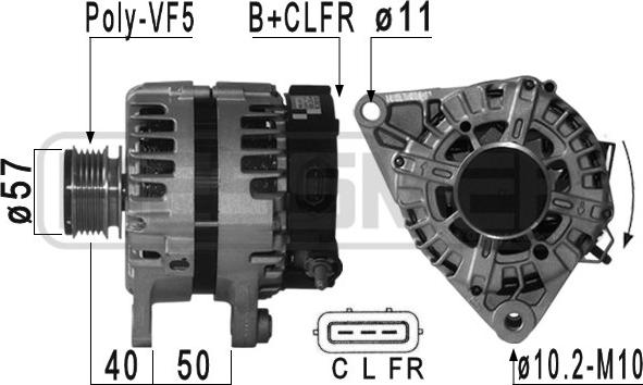 ERA 210942A - Генератор autospares.lv