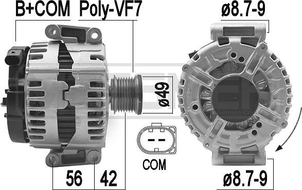 ERA 210960A - Генератор autospares.lv