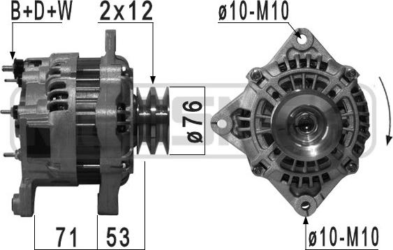 ERA 210911 - Генератор autospares.lv