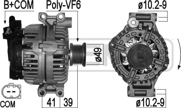 ERA 210985A - Генератор autospares.lv